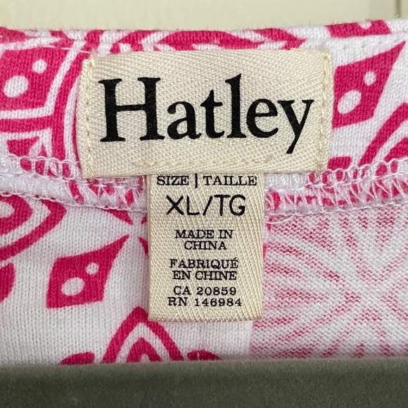 Hatley, Nellie, Cotton Short Sleeve Geometric Dress, Fuchsia Compass, Pink, Teal - Picture 7 of 7